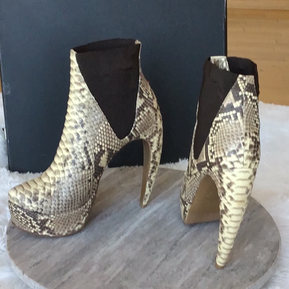 Walter Steiger Python Ankle Booties. - image 7